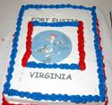 #063 150th Fort Eustis cake