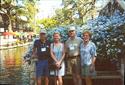#KSA001 George Prescott, wife Sue, Laurie, and Bob Koonce at the River Walk
