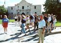 #KSA005 George Prescott, playing tail-end-charlie at the Alamo