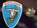 Outlaw logo & pin