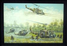Click to view album: 175th donates Joe Kline painting to Army Aviation Museum